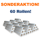 60 Rollen Hand-Stretchfolie 500 mm, 17 µm