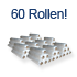 60 Rollen Hand-Stretchfolie 500 mm, 17 µm