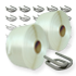 2 Rollen gewebtes Textil Set 19 mm