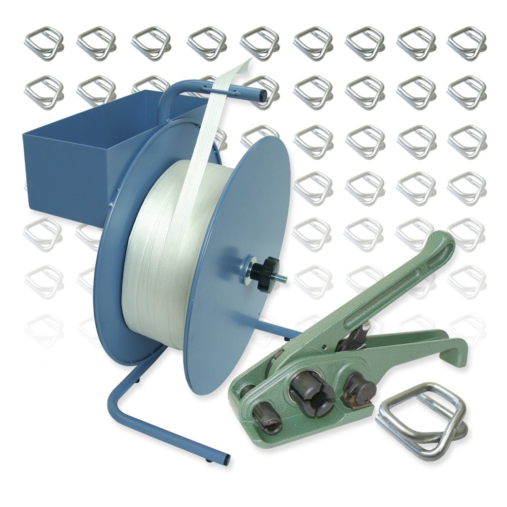 Komposit-Set 16 mm mit Spanner und Abrollgerät