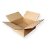 20 Faltkartons 35 x 35 x 16 cm, braun